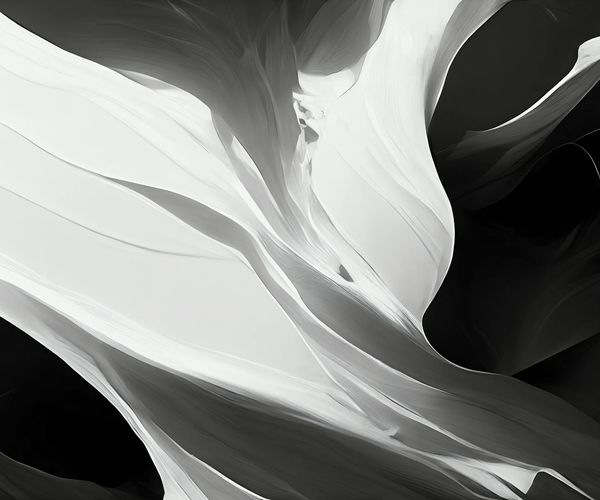 Abstract waves representing the flow of breath.